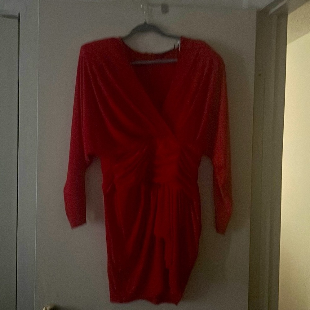 Fashion to Figure Red mini dress